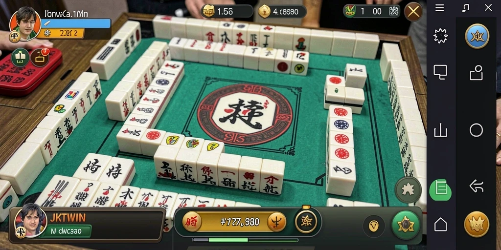 Tampilan permainan Mahjong di JKTWIN dengan grafis menawan.