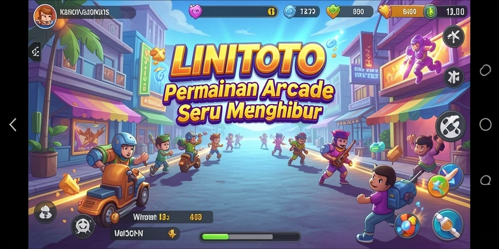 Tampilan menarik dari gameplay LINITOTO yang seru dan adiktif.