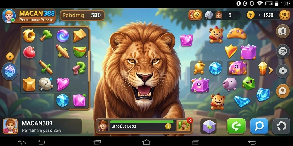Tangkapan layar dari gameplay menarik di MACAN388.