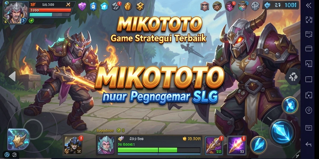 Tampilan gameplay MIKOTOTO yang menegangkan dan strategis.