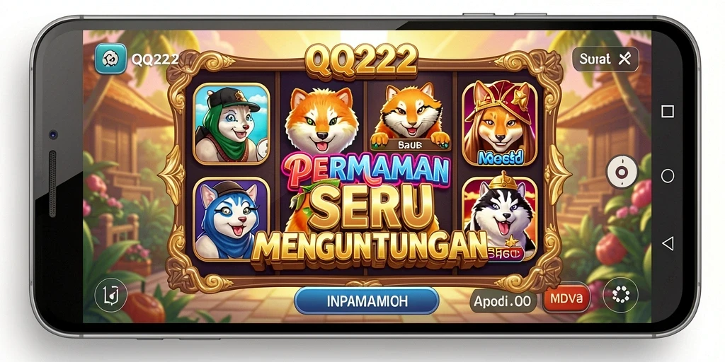 Tampilan menarik di game slot QQ222 dengan gameplay yang seru.