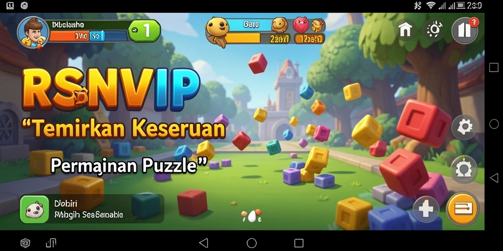 Tampilan permainan RSNVIP yang menarik dan menyenangkan.