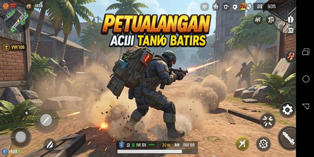 Tampilan mengesankan dari gameplay VW108 yang penuh aksi.