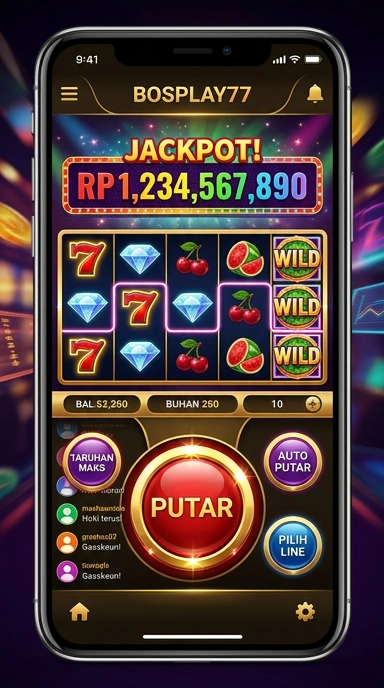 Proses unduh aplikasi yang cepat dan aman di bosplay77.
